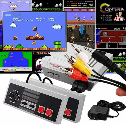 🎮 Retro 620 žaidimų konsolė – 620 klasikinių žaidimų vienoje