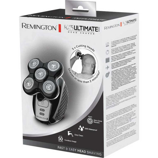 Remington RX5 XR1500 Ultimate Series Galvos Skustuvas - Sidabro/Juoda Spalva