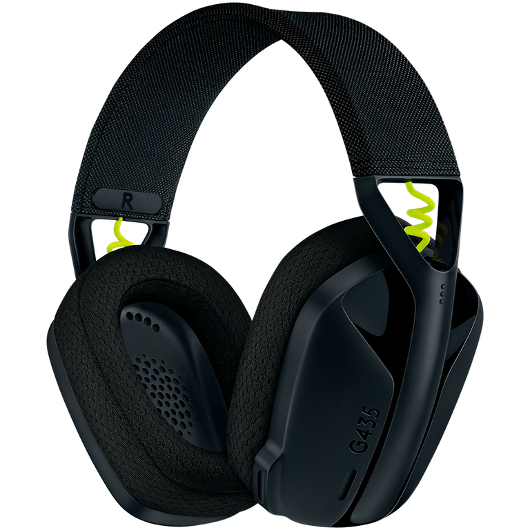 Logitech G435 belaidės žaidimų ausinės – „LIGHTSPEED“