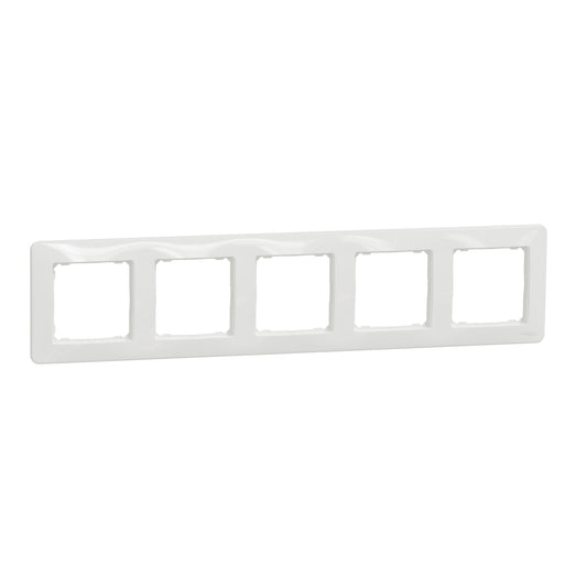 SDD311805 Sedna Design &amp; Elements, Frame 5 gang, professional, white