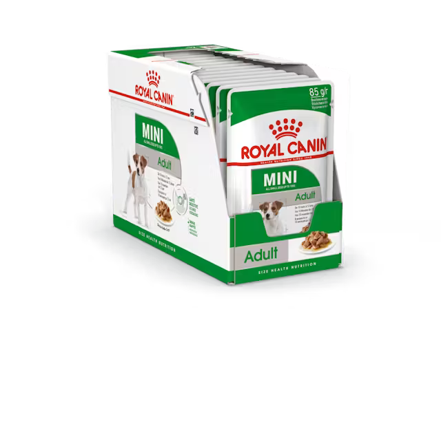 Royal Canin Size Health Nutrition Mini Puppy Gravy 12x85g - Šlapias maistas su padažu mažų veislių šuniukams