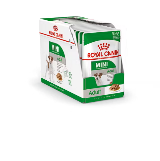 Royal Canin Size Health Nutrition Mini Puppy Gravy 12x85g - Šlapias maistas su padažu mažų veislių šuniukams