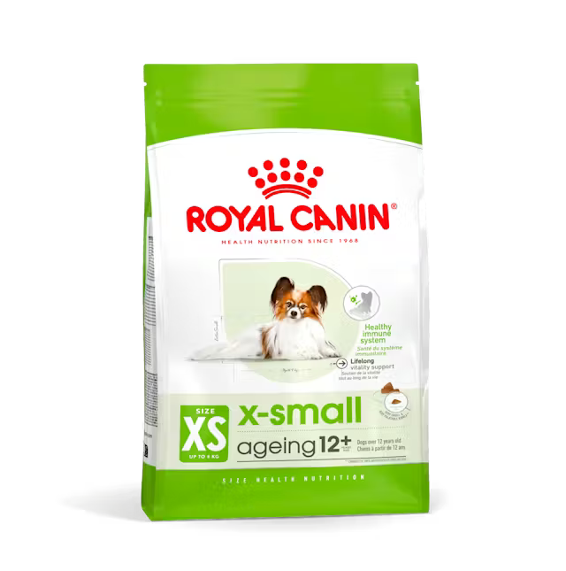 ROYAL CANIN X-Small Adult 12+ - Sausas Pašaras Labai Mažų Veislių Vyresnio Amžiaus Šunims 1,5kg