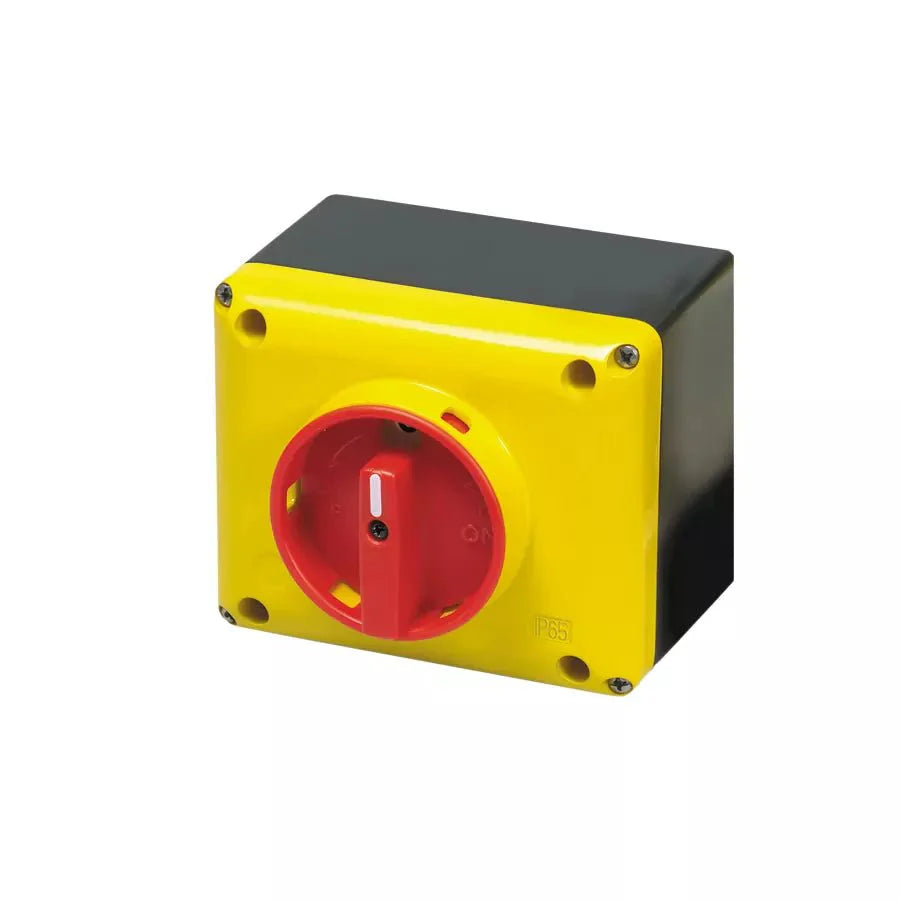 SQ032003BC10 Giovenzana Lasttrennschalter sq 32 3p gelb-rotes Gehäuse