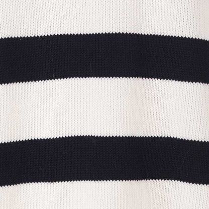 Marina Striped 100% Merino Jumper White