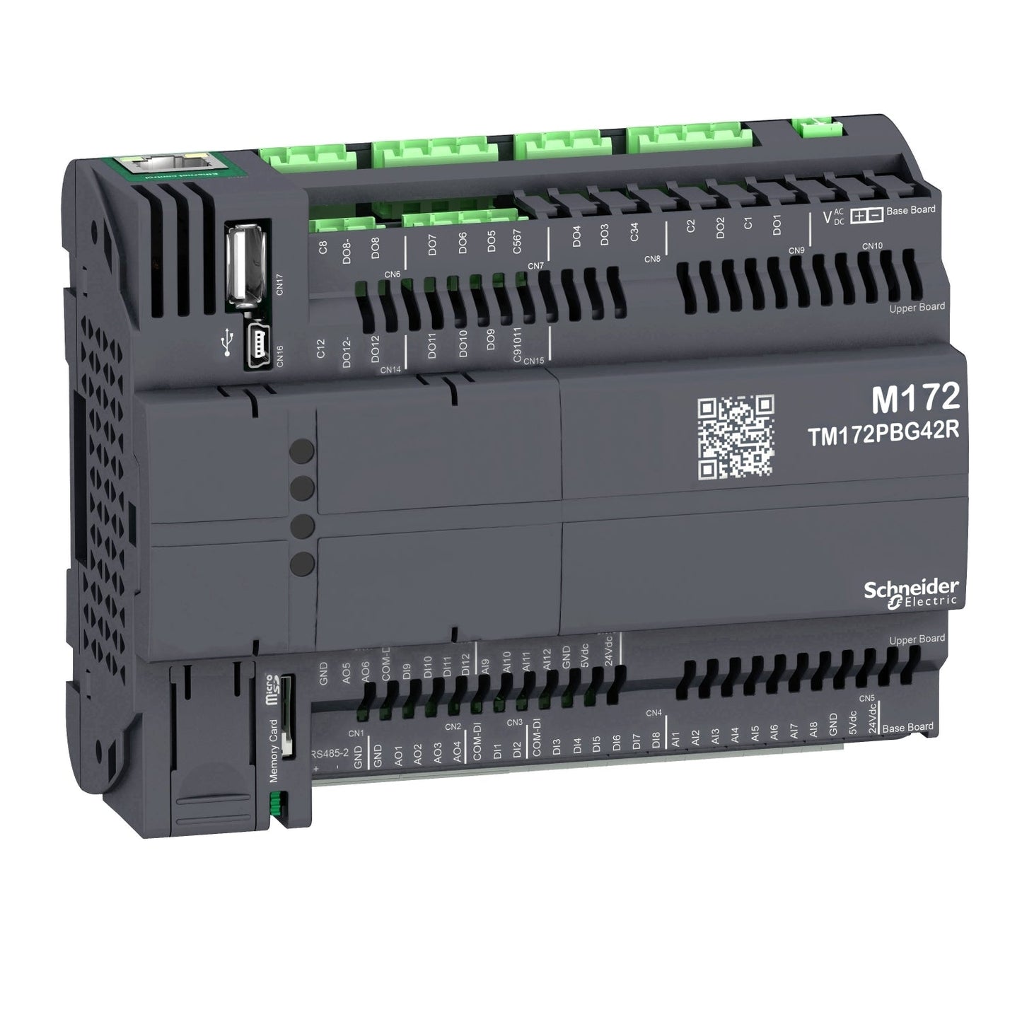 TM172PBG42R Modicon M172 Performance Blind 42 I/Os, Ethernet, Modbus
