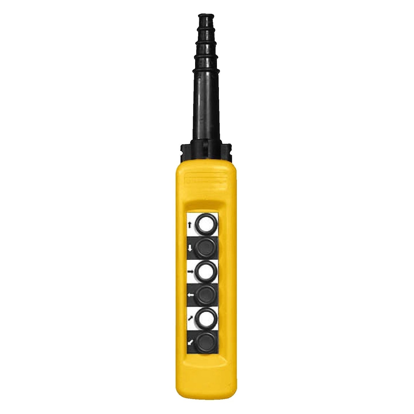 XACA671 Pendant control station, Harmony XAC, plastic, yellow 6 push buttons with 1NO