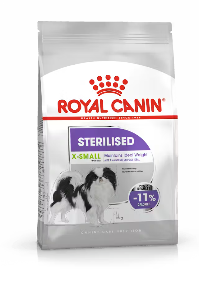 ROYAL CANIN X-Small Sterilised - Sausas Pašaras Kastruotiems Šunims